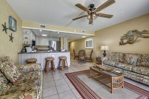 Living Area with Sleeper Sofa