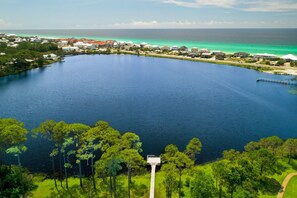 Views of Oyster Lake & The Gulf