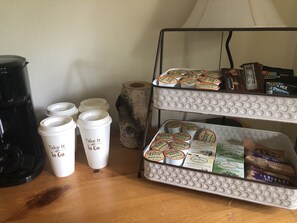 Kaffe och/eller kaffebryggare