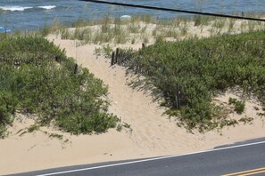 Private beach access