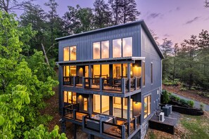 Windows and views.  Plus your own indoor saltwater pool.