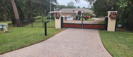 Front Gate Entrance with 4 Digit Pin Code Security Access