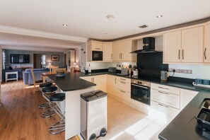 Lovely light and airy large kitchen