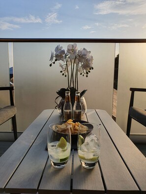 G&T at sunset 