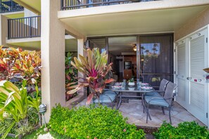 Sliding glass door offer the perfect indoor/outdoor space