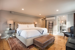 Fall asleep in our cozy bedroom.
