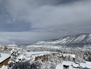 Down Valley view from Living Room