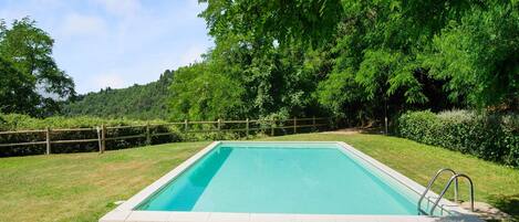 Piscine maison de vacances