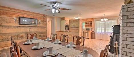 Broken Bow Vacation Rental | 4BR | 2BA | 2,700 Sq Ft | Single-Story Home