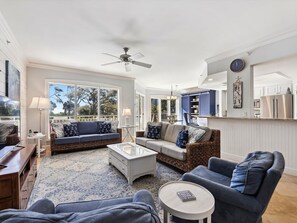 Living Room with Balcony Access at 103 Windsor Place