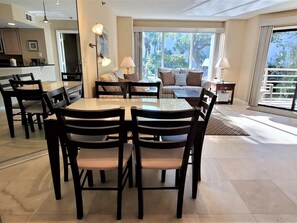 Dining Area with Seating for Six at 2112 Villamare