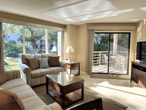 Living Room with Balcony Access at 2112 Villamare