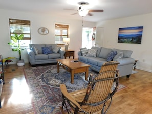 Upstairs living room