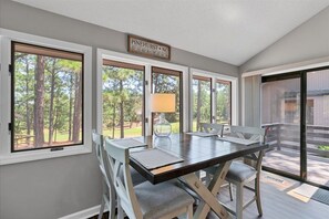 Dining area - view of 12th Green