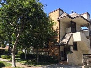 An eight-unit Building in a quiet residential area.