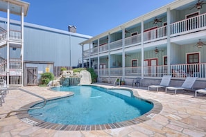 Village at Gruene | Community Pool | Step-Free Access