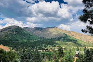 View from hot tub