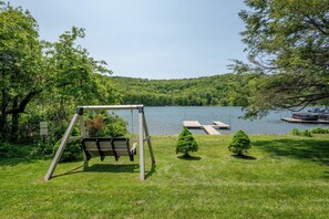 Dock is shared with neighboring home Lake View