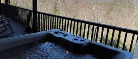 Stunning Views from the Hot Tub