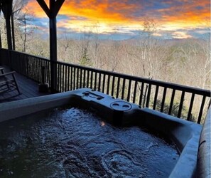 Stunning Views from the Hot Tub