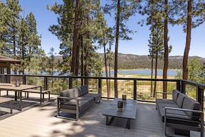 Lake view from the deck