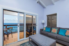 Check out the ocean view while relaxing in the living room