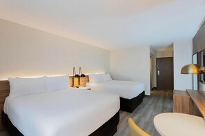 Each unit comes with 2 comfy Queen size beds