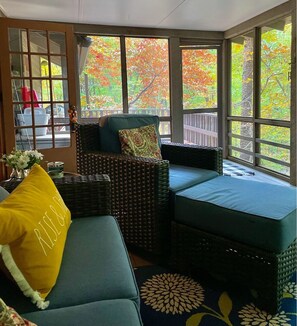 Fall Color Back porch October 2021