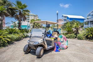 Golf Cart included with rental