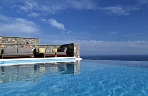 Sea View from Infinity Pool Overlooking Navarone Bay
