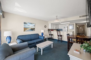 Plenty of space in this living room to gather and spend time together!