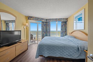 Wake up and walk out onto the balcony. Just look at that view! Fabulous!