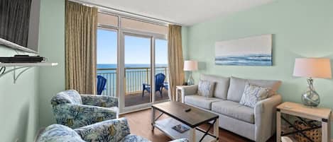 This oceanfront paradise is the perfect place to spend time with loved ones.