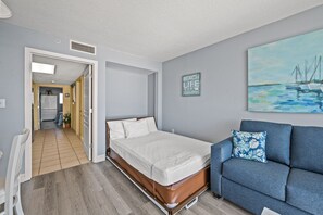 Let the kids take the murphy bed!