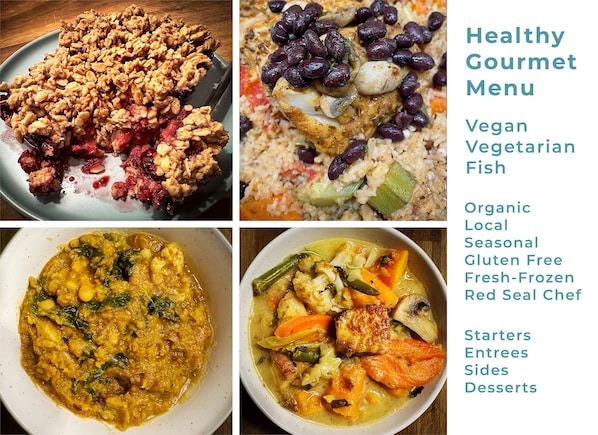 Healthy Gourmet Menu