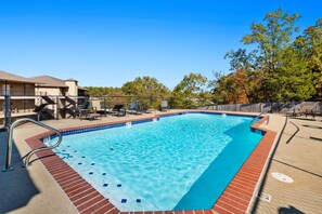 Enjoy the pool on site