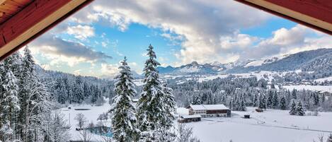 Vue depuis l’hébergement