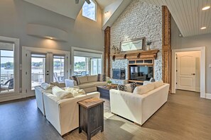 Main Living Space | Home Theater System | Bluetooth Sonos System Throughout Home