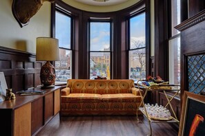 Comfortable shared space in the common area for everyone to enjoy.