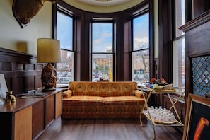 Comfortable shared space in the common area for everyone to enjoy.