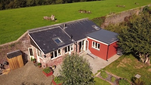 The Bothy sits in your private 3/4 acre garden with orchard and ancient yew.