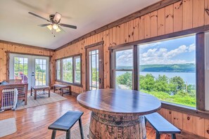 Sunroom | Seneca Lake Views | Step-Free Access