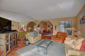 Living Room Looking to Dining Area