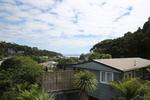 View to the sea from bedroom 