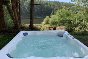 The view was breathtaking and the hot tub could not be beat.  -Kate N.