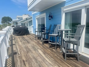 Large Deck with Ocean view and new gas grill