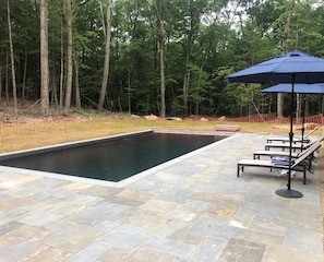 Fence is being installed prior to rental in August