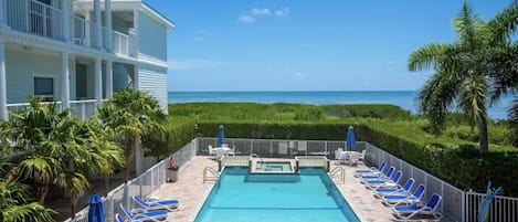 Relax in the pool/hot tub and get some sun. :)