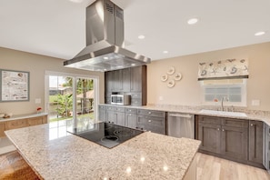 Kitchen View | Palm Coast Vacation Rental