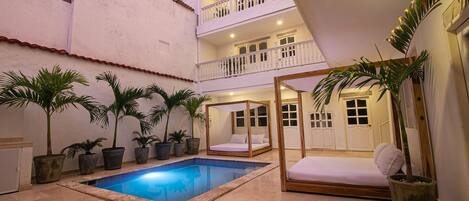 Patio,Pool view,Swimming pool